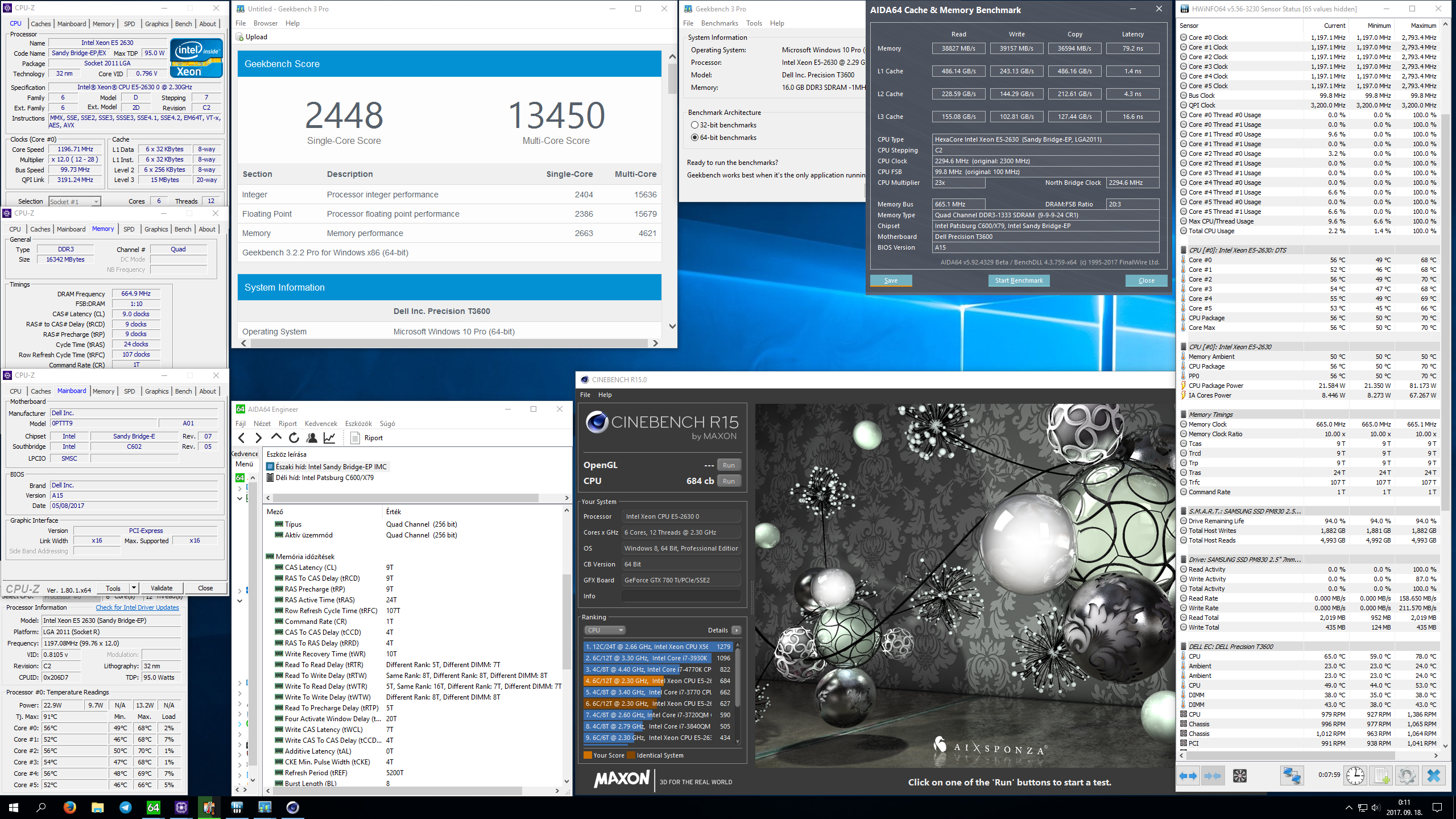 Intel hid events