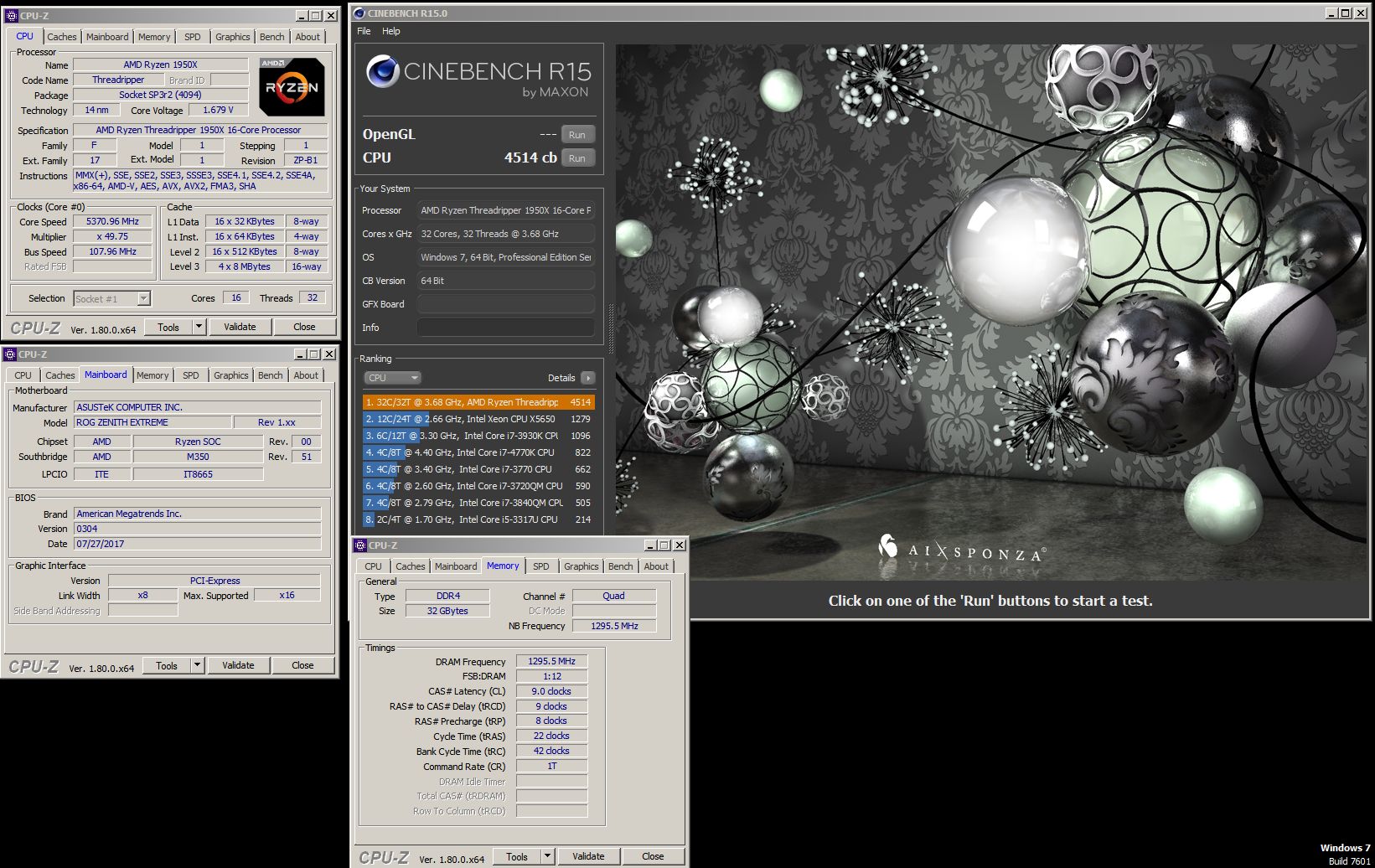 [Various] AMD ThreadRipper Reviews | Overclock.net
